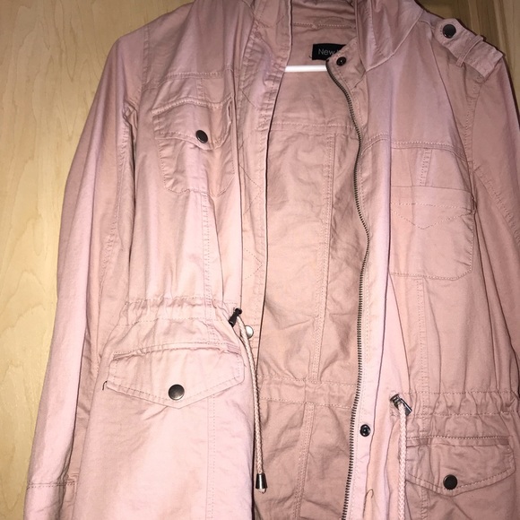 New Look Jackets & Blazers - New Look utility jacket- light pink. size m